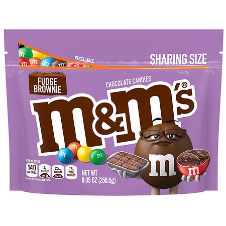 M&M'S, Pretzel Chocolate Candy Sharing Size Bag, 8 oz