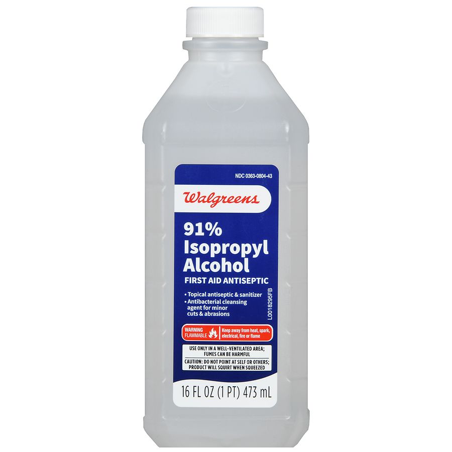 Walgreens 91% Isopropyl Alcohol