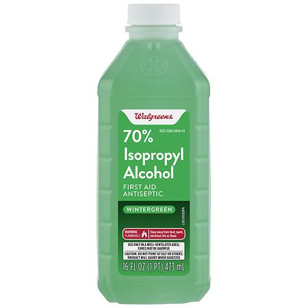 Walgreens 70% Isopropyl Alcohol with Wintergreen