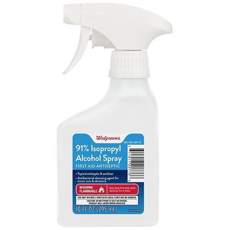 Walgreens 91% Isopropyl Alcohol Sprayer