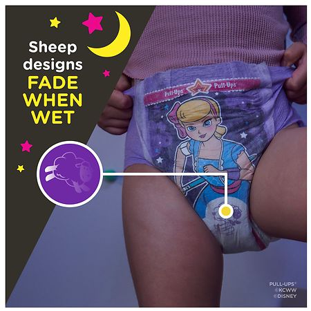 Pampers Easy Ups Training Underwear Girls Jumbo Size 4T-5T | Walgreens