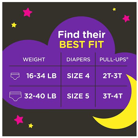Best Huggies Pull-ups Nighttime 3t-4t for sale in Friendswood