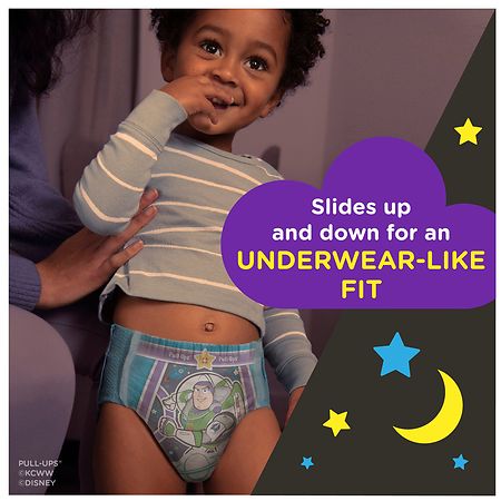  Pull-Ups Boys Night-Time Potty Training Pants, Training  Underwear, 3T-4T