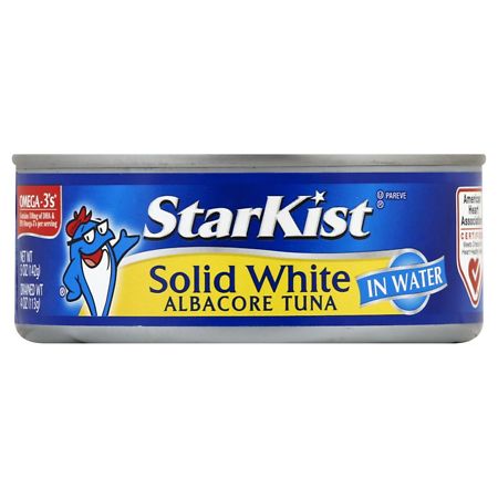 Starkist Solid White Tuna In Water Can
