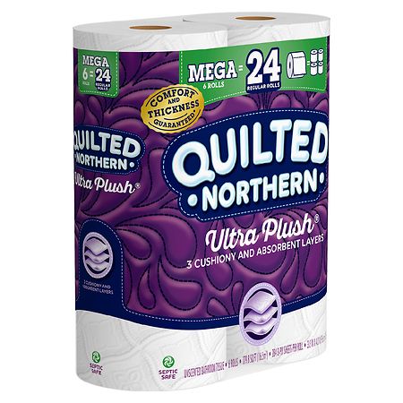 Quilted Northern® Ultra Soft & Strong Toilet Paper Mega Rolls, 6 rolls -  City Market