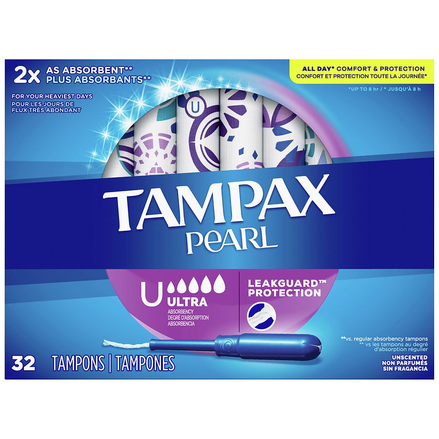 Tampax Tampons, Regular, Unscented, 40 count - 40 ea