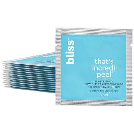 Bliss That's Incredi-peel Glycolic Resurfacing Pads Fragrance-Free