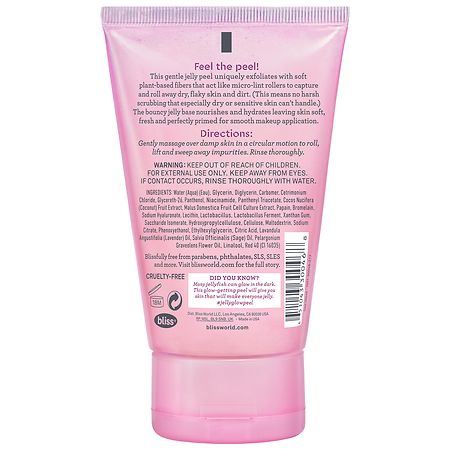 Bliss Jelly Glow Peel Exfoliator Geranium