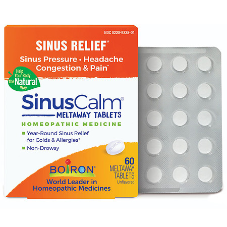 Boiron Sinuscalm Homeopathic Sinus Relief Medicine | Walgreens