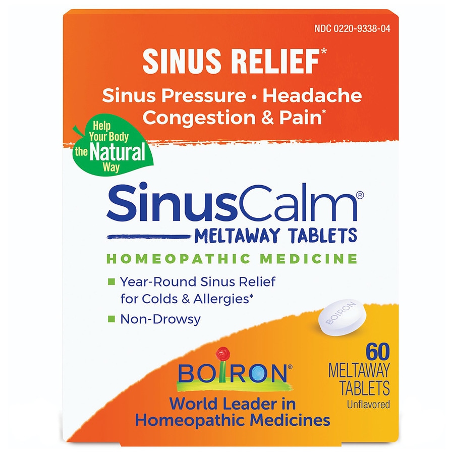 Photo 1 of (2 PACK) Sinuscalm Homeopathic Sinus Relief Medicine