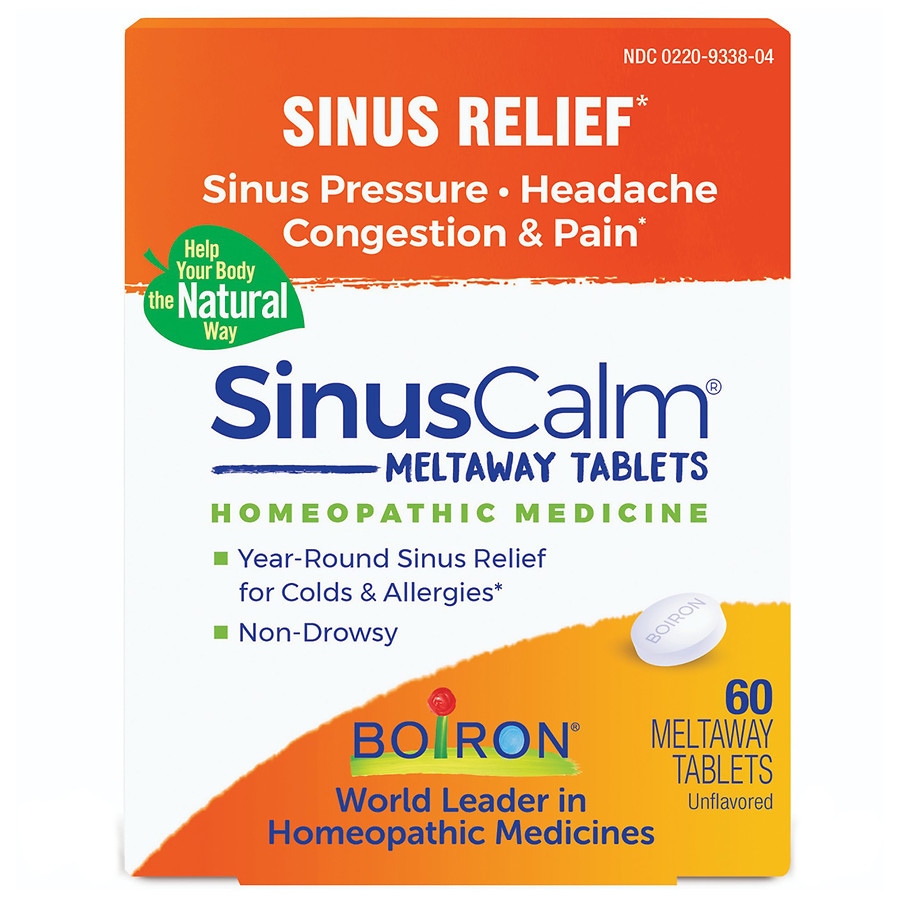 Boiron Sinuscalm Homeopathic Sinus Relief Medicine | Walgreens