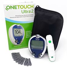 OneTouch Ultra Plus Flex Blood Glucose Meter, Glucose Monitor For Blood  Sugar Test Kit