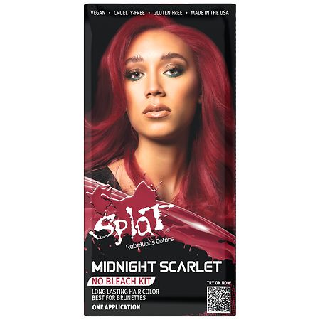 Splat Haircolor Kit Midnight Scarlet