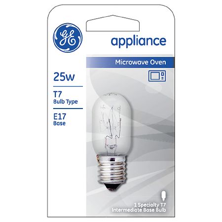 Ge Light Bulb, Appliance (Microwave Oven), 25 Watts