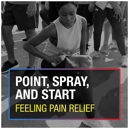 Icy Hot Original Pain Relief Dry Spray With 16% Menthol