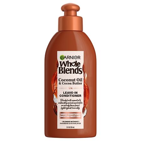 Garnier Whole Blends Leave-In Conditioner with Coconut Oil & Cocoa Butter Extracts  5 fl. oz.