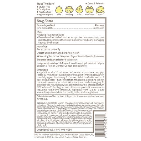 Baby Bum Mineral Sunscreen Lotion SPF 50 Walgreens