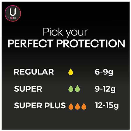 U by Kotex Sleek Super Absorbency Tampons Unscented 18 count - Voilà Online  Groceries & Offers