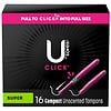 U by Kotex Compact Tampons Unscented