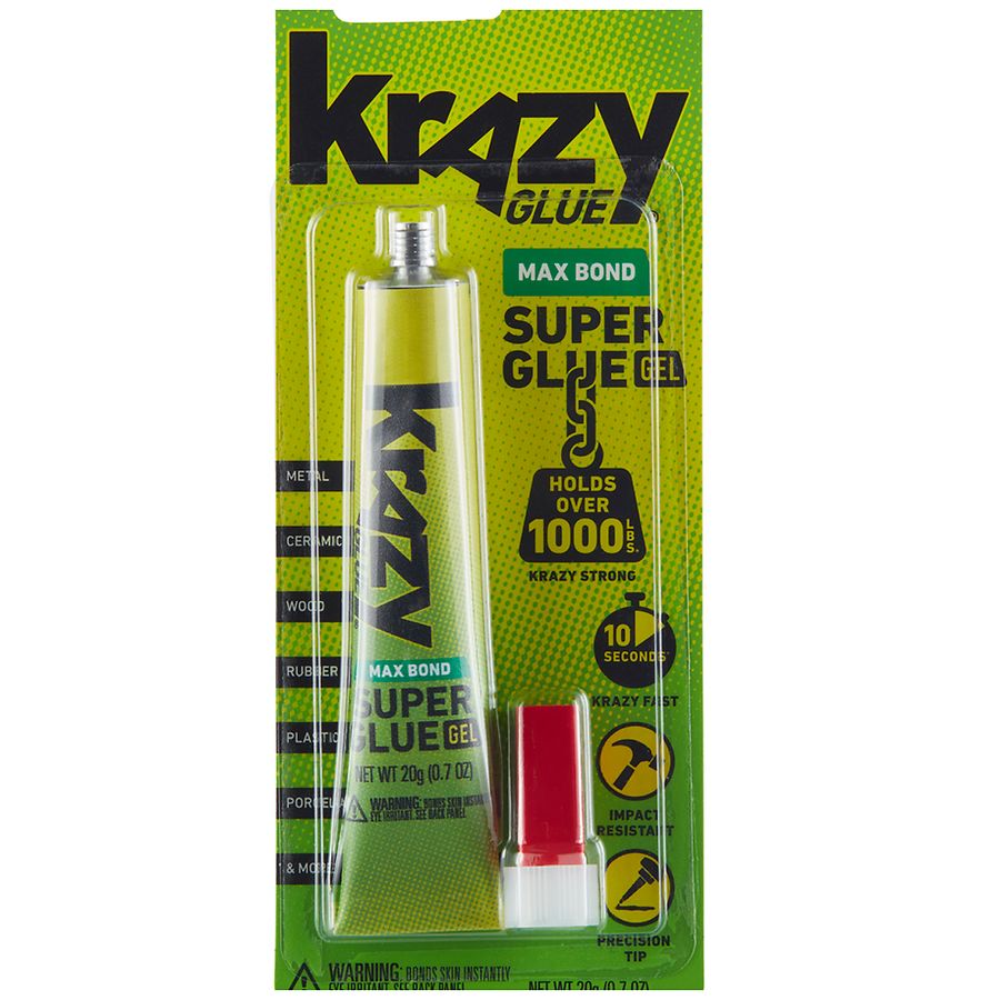  Krazy Glue, Max Bond Gel, EZ Squeeze, 4 g & KG86648R