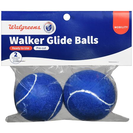 Walgreens Walker Glide Balls blue