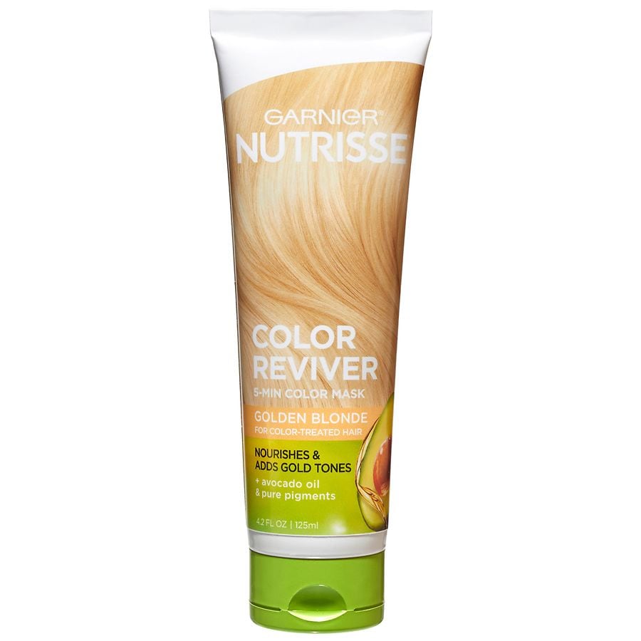 Garnier Color Reviver 5 Nourishing Color Hair Mask Blonde | Walgreens
