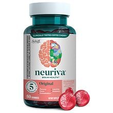 Neuriva Brain Health Supplement Gummies, for Memory, Focus ...