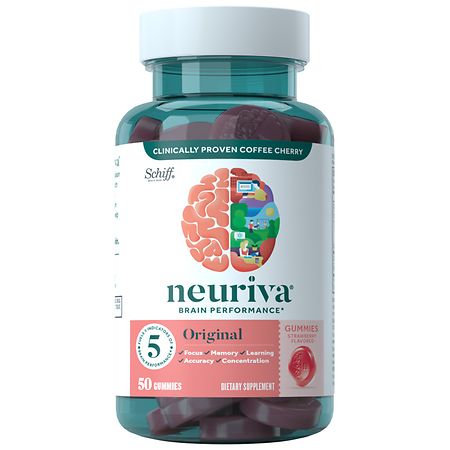 Neuriva Original Brain Performance Gummies Strawberry