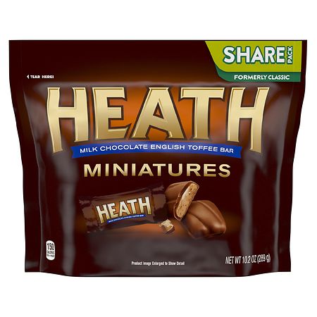 Heath Milk Chocolate and Toffee Miniatures Candy
