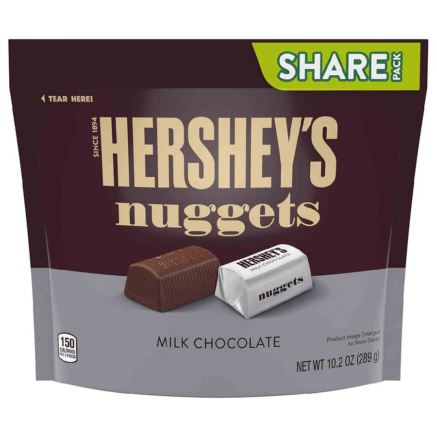 HERSHEY'S NUGGETS Milk Chocolate Candy | Walgreens