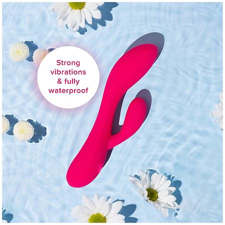 plusone dual rabbit vibrator for women Plus One Dual Rabbit Vibrator for Women - Made of Body-Safe Silicone, Fully  Waterproof, USB Rechargeable - Dual Vibrating Massager with 10 Vibration  Settings