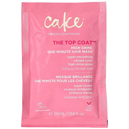 Cake The Top Coat High Shine One Minute Hair Mask | Walgreens