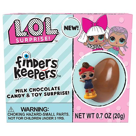 Topps L.O.L. Milk Chocolate Candy Egg & Toy Surprise