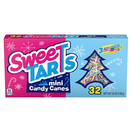 Sweetarts Mini Candy Canes Assorted