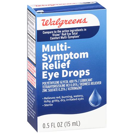 Walgreens Multi-Symptom Relief Eye Drops