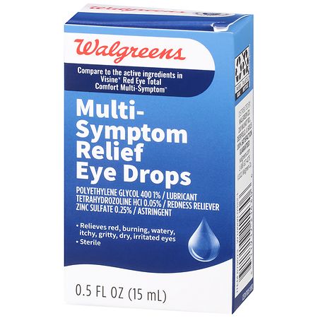 Walgreens Multi-Symptom Relief Eye Drops