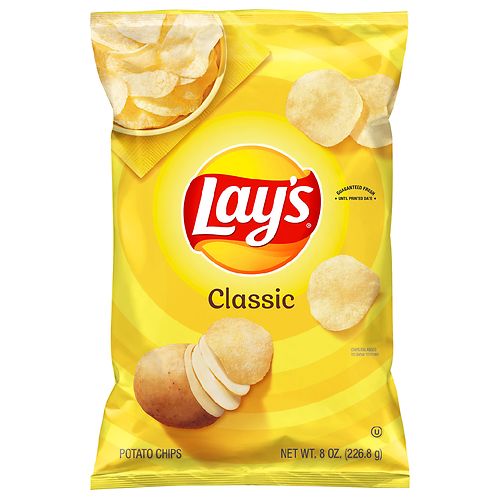 Lay's Potato Chips Classic, 8.0 oz