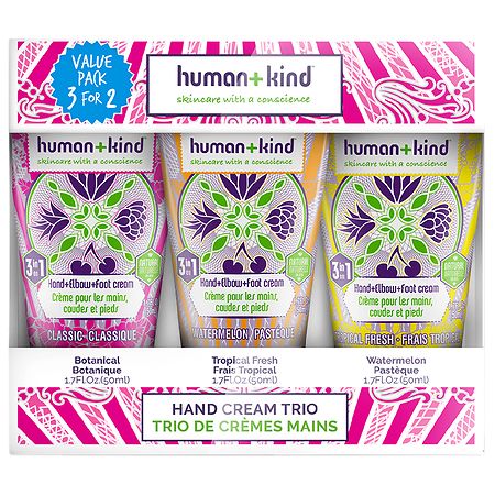 Human+Kind Hand Cream Trio