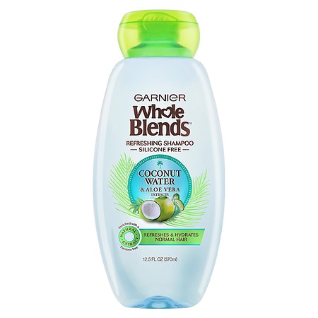 Garnier Whole Blends Hydrating Shampoo with Coconut Water & Aloe Vera Extracts