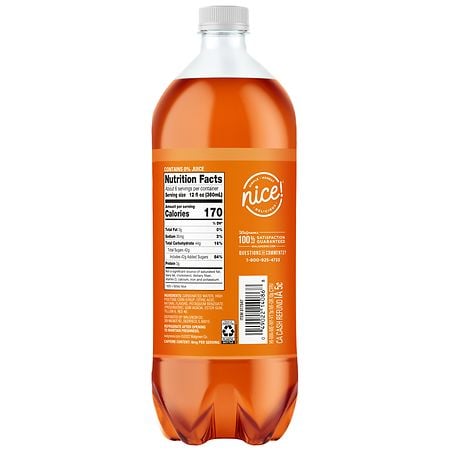 Nice! Soda Orange, 2 Liter Bottle | Walgreens