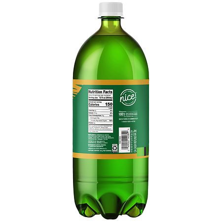 Nice! Soda Ginger Ale, 2 Liter Bottle | Walgreens