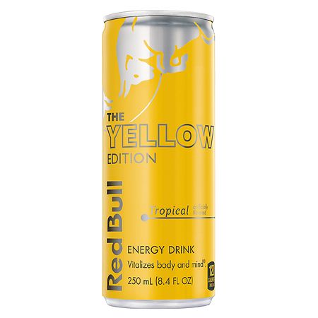 Red Bull Energy Drink, Yellow Edition Tropical