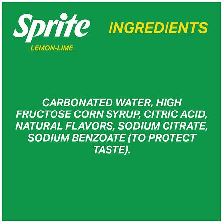 Sprite Soft Drinks Lemon-Lime, 6 Pack Mini Can | Walgreens