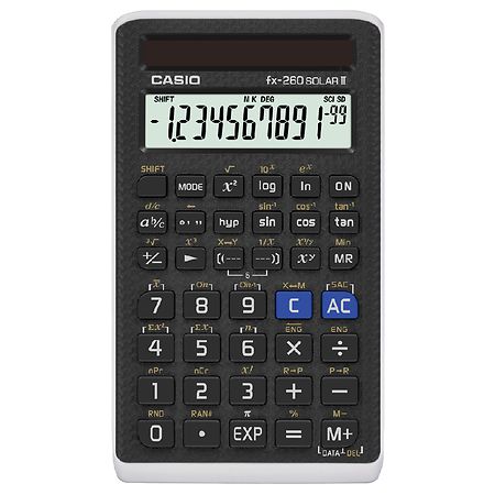 Casio FX260SLRSII Scientific Calculator Black