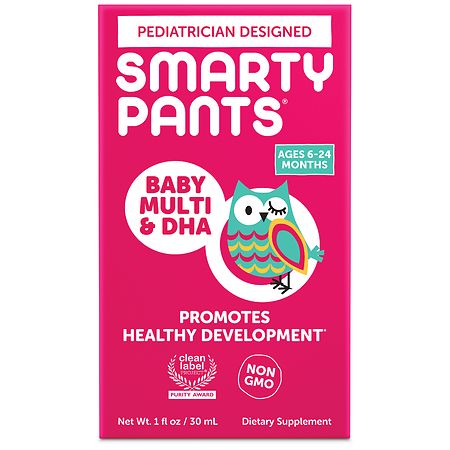 SmartyPants Baby Multi & DHA Liquid