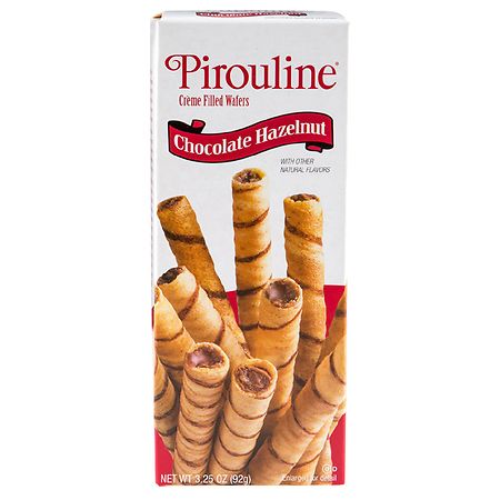 Pirouline Chocolate Hazelnut Rolled Wafers