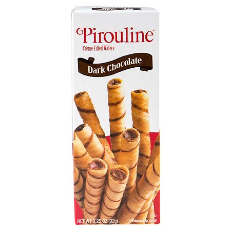Pirouline Dark Chocolate Créme Filled Wafers