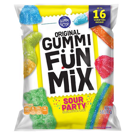 UPC 034856050148 product image for Gummi Fun Gummi Candy Sour Party - 5.0 oz | upcitemdb.com