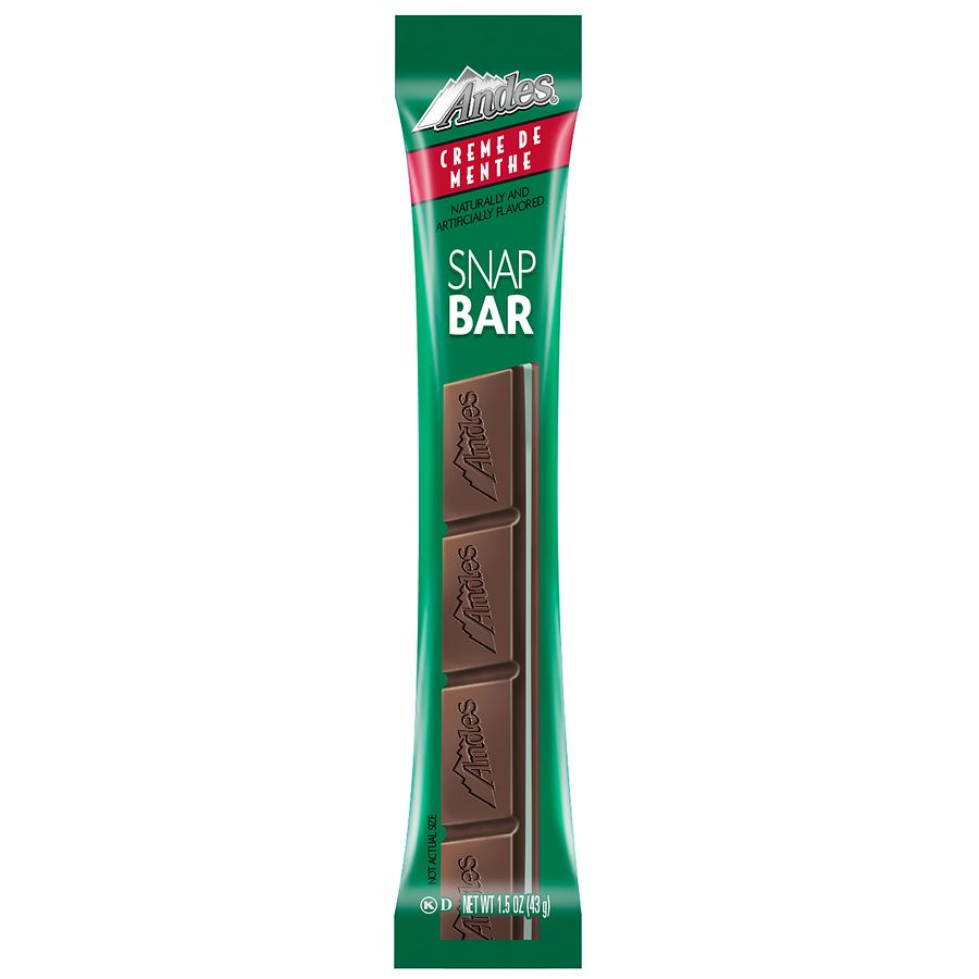 Andes Creme de Menthe Snap Bar
