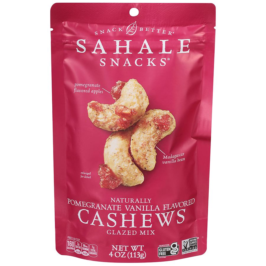 Sahale Snacks Cashews Pomegranate Vanilla